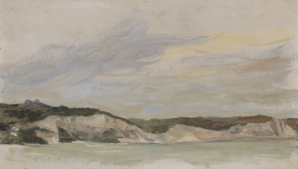 English Coast in Grey