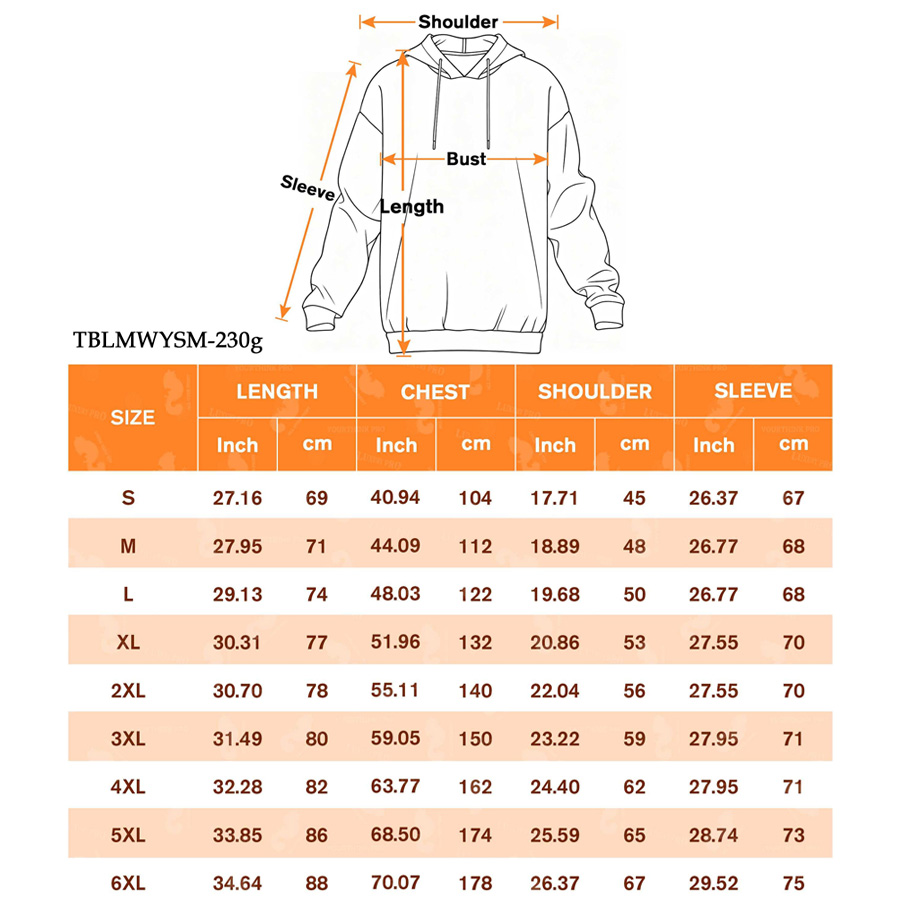 AOP Universal Hoodie Double Hood 230g
