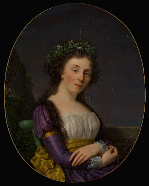 Portrait of Marie Louise Joubert neé Poulletier de Perigny 1787