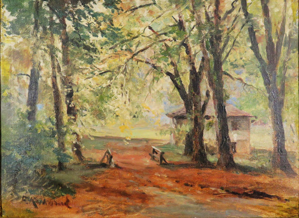 Herbstliche Waldlichtung