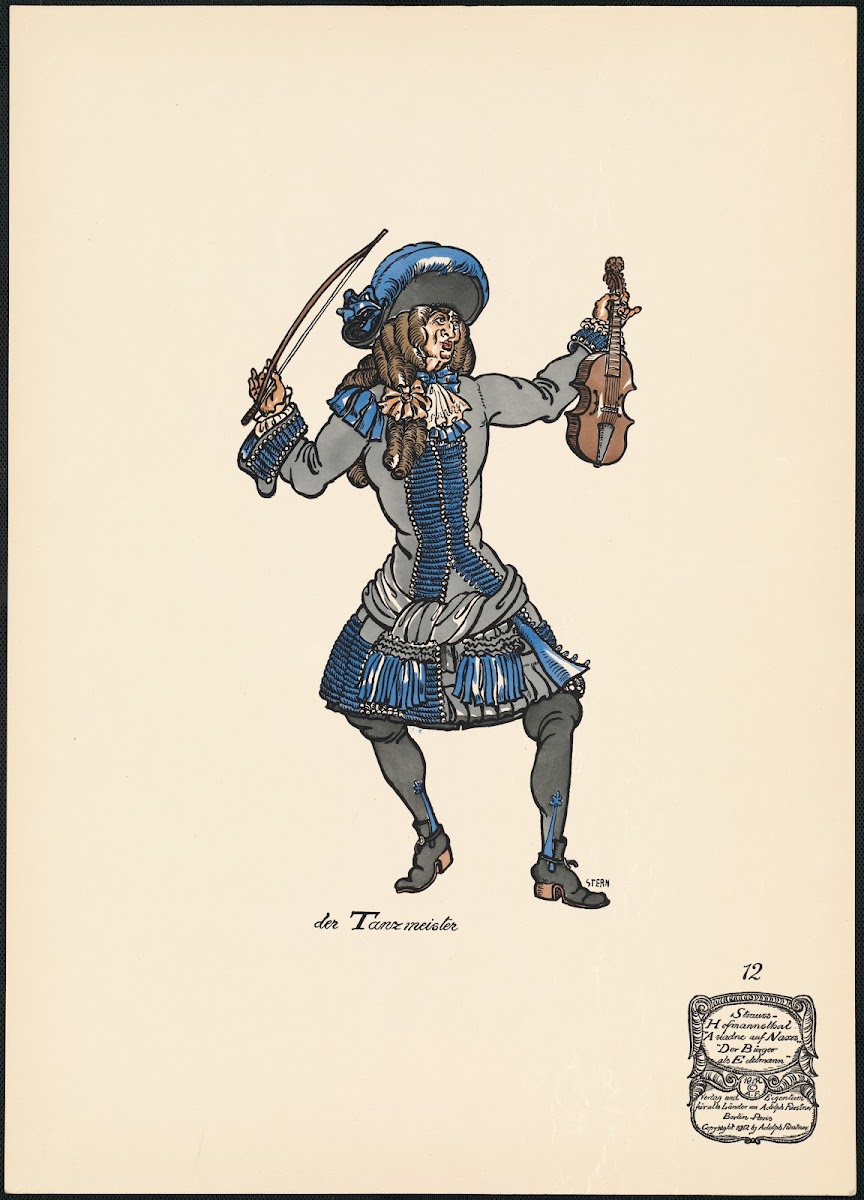 Der Tanzmeister 1912