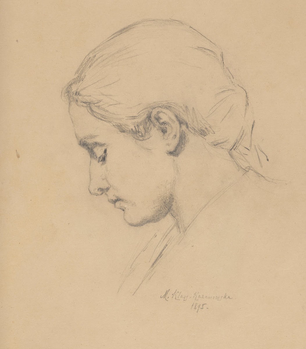 Profile of a Young Woman 1895