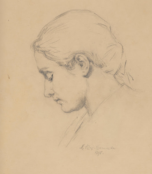 Profile of a Young Woman 1895