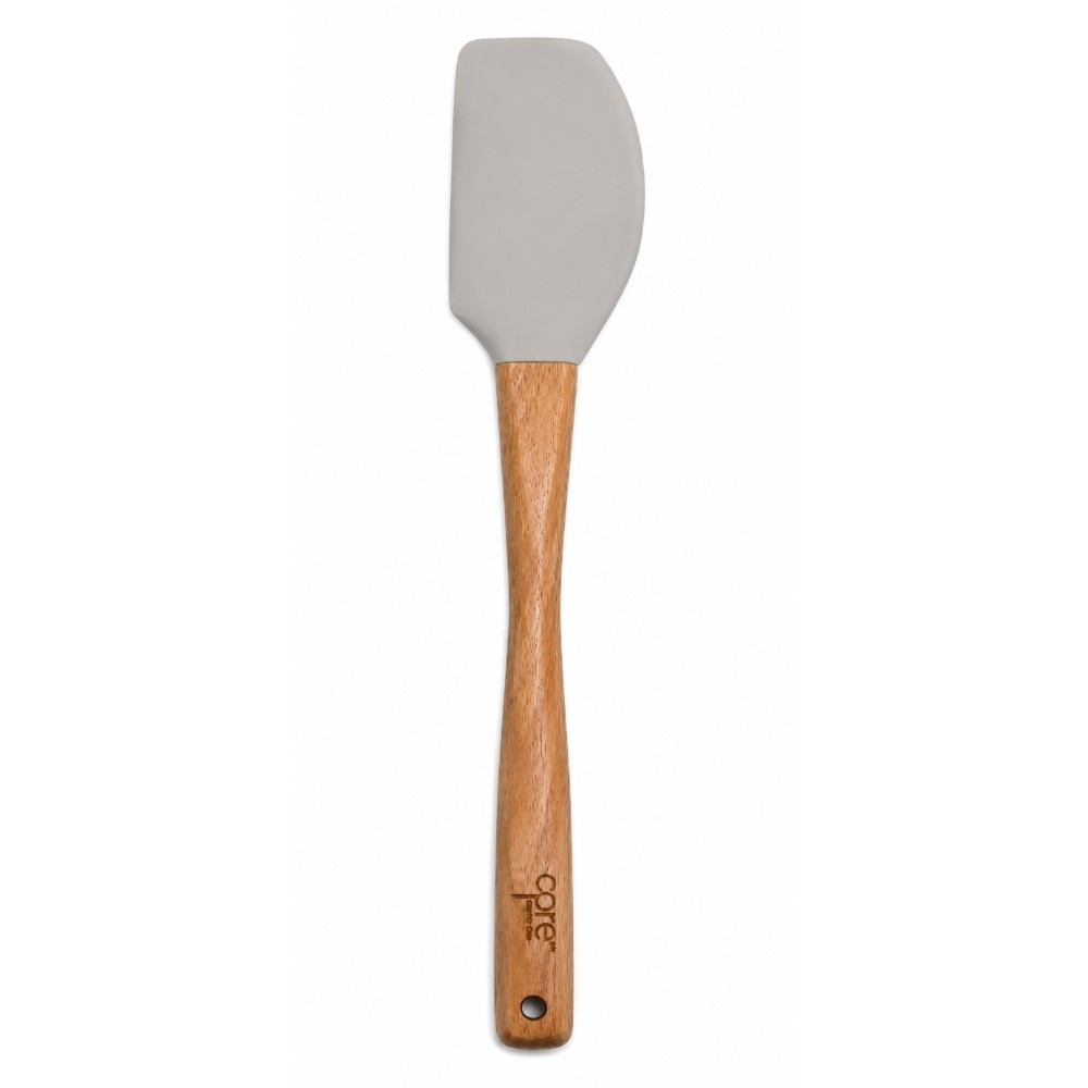 Espátula de silicón con cabezal curvo Core Bamboo™ color gris