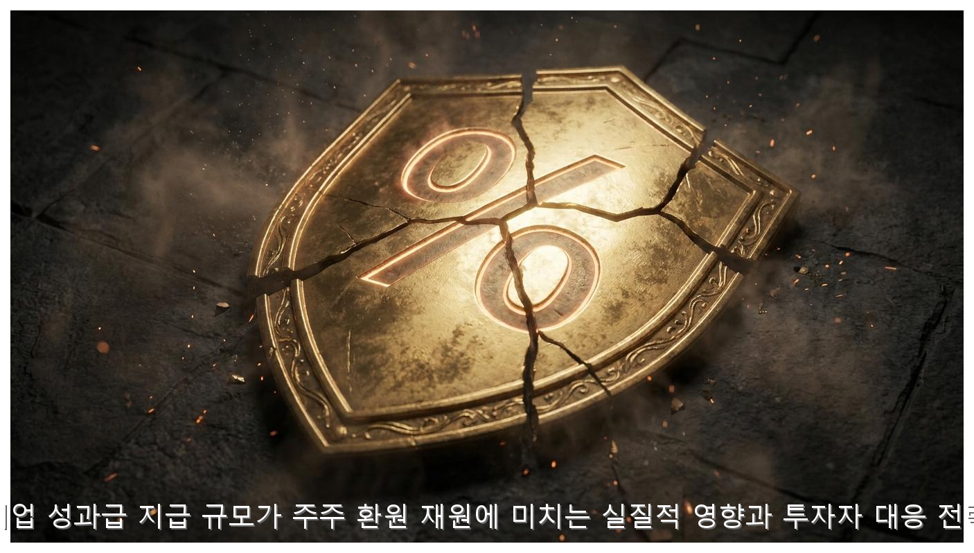 기업 성과급 지급 규모가 주주 환원 재원에 미치는 실질적 영향과 투자자 대응 전략 핵심 안내 및 분석 인포그래픽 (7)