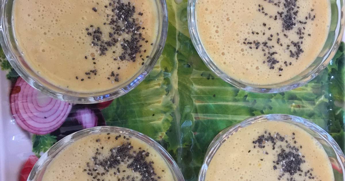 Sinh tố chuối chanh leo
