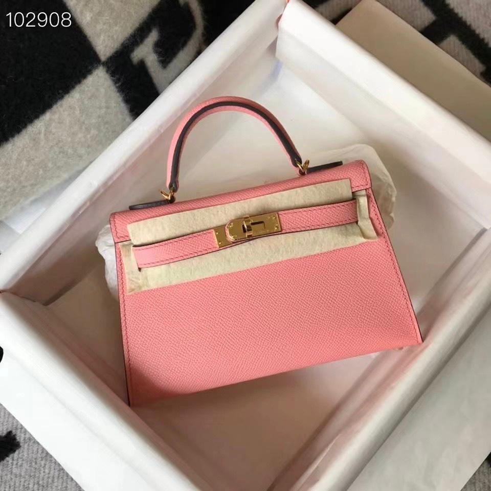 Hermès Kelly Mini — Rosa