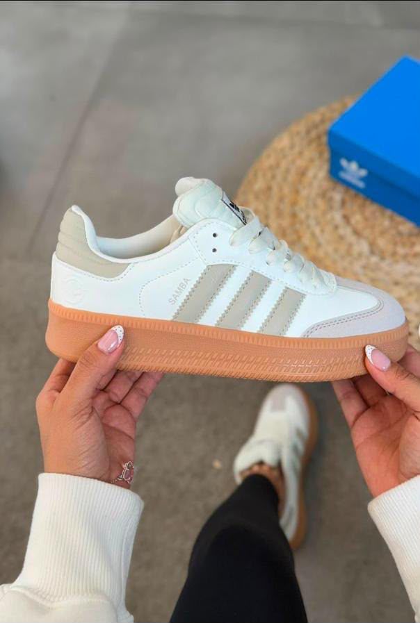 Adidas Samba XLG Blanco Beige