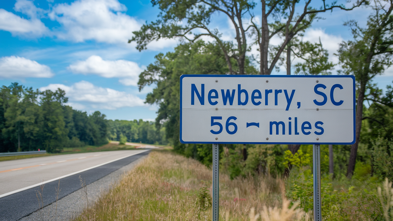 How Far Is Newberry SC from Myrtle Beach SC?