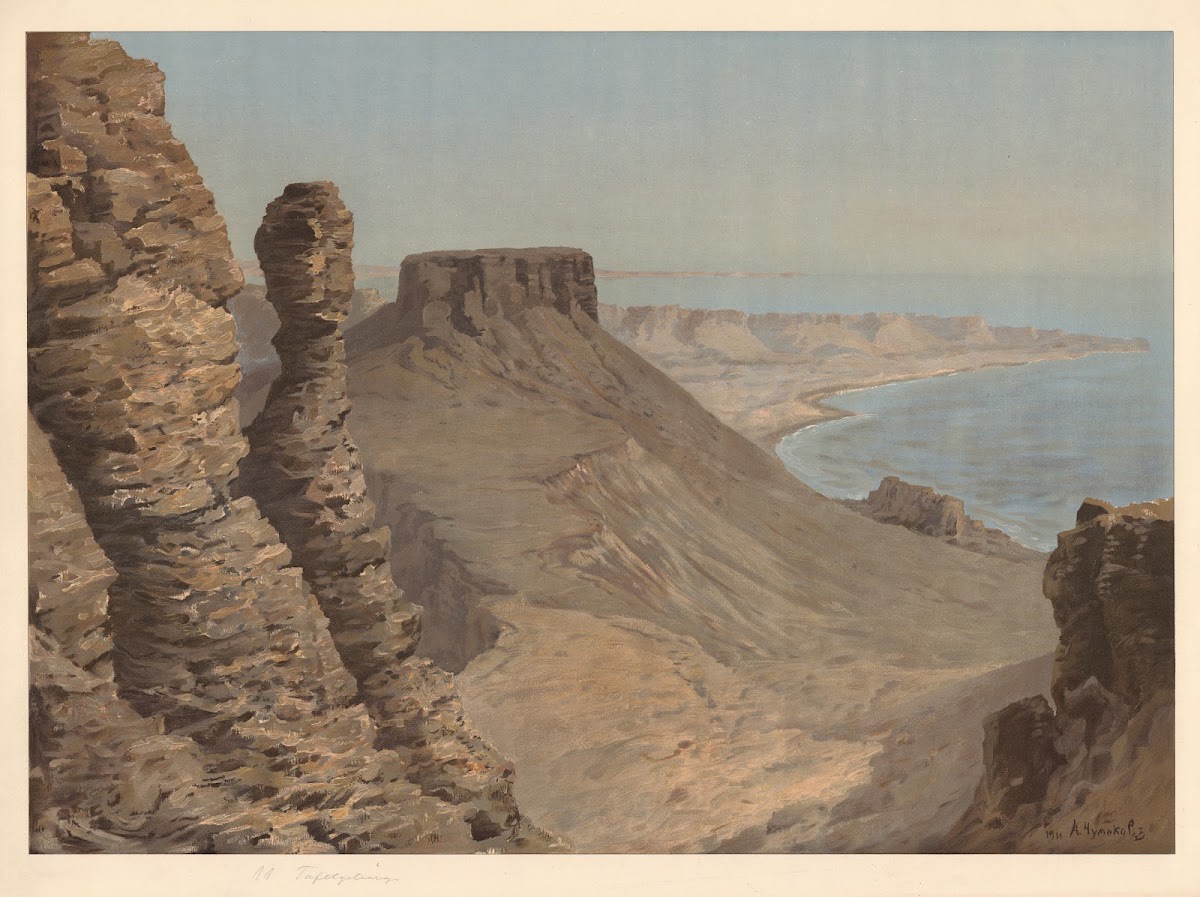 Ustyurt Plateau near the Aral Sea 1910