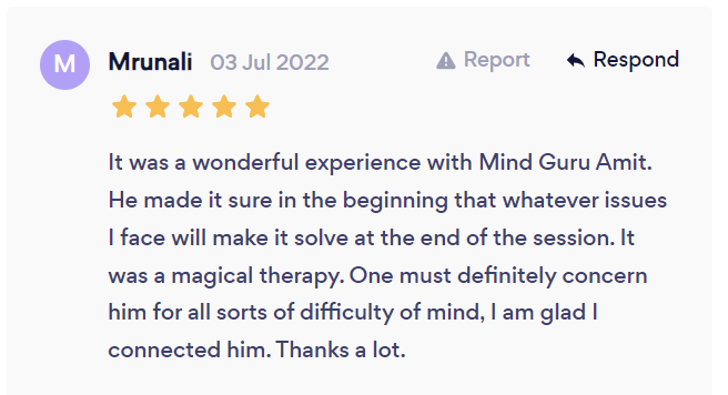 Mrunali testimonial