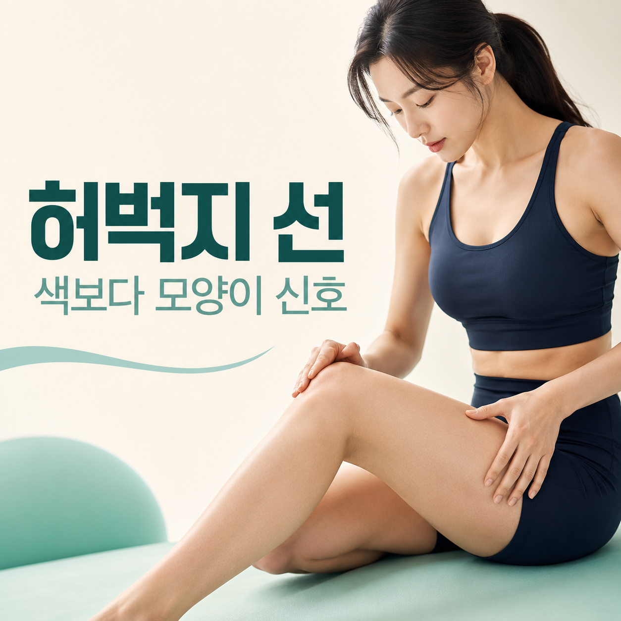 허벅지 선 색보다 모양이 신호 블로그 썸네일