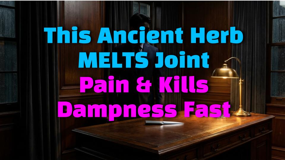 This Ancient Herb MELTS Joint Pain & Kills Dampness Fast