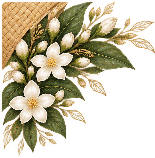 Upper Left Floral Accent