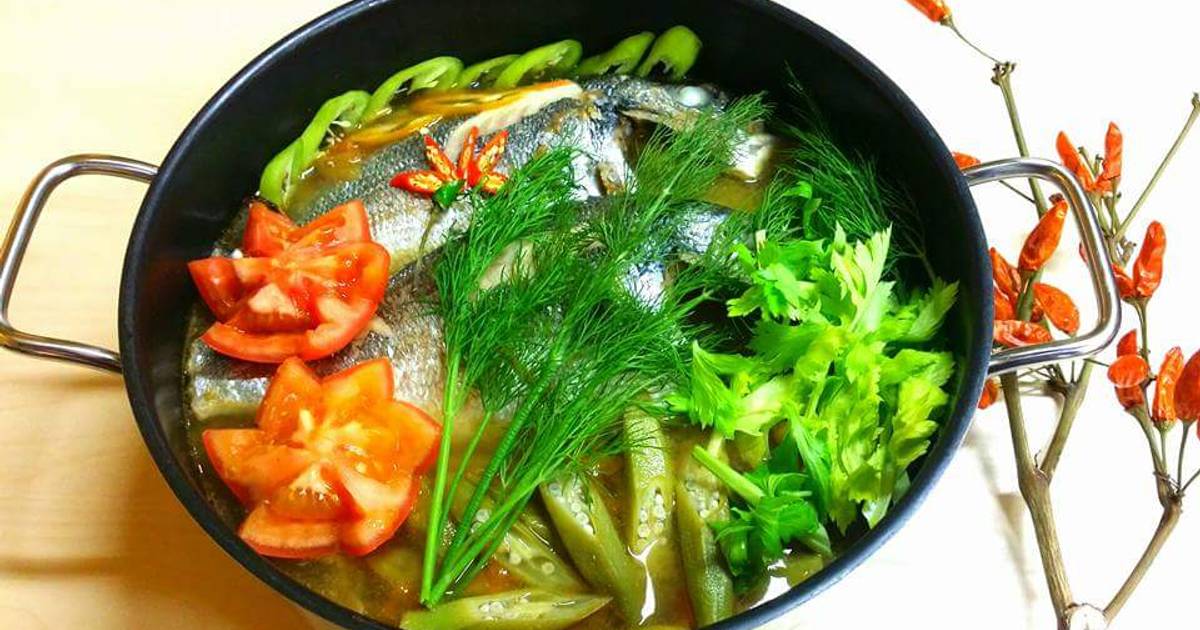 CANH CHUA  cá Dorale. (Hoặc cá chẽm....)