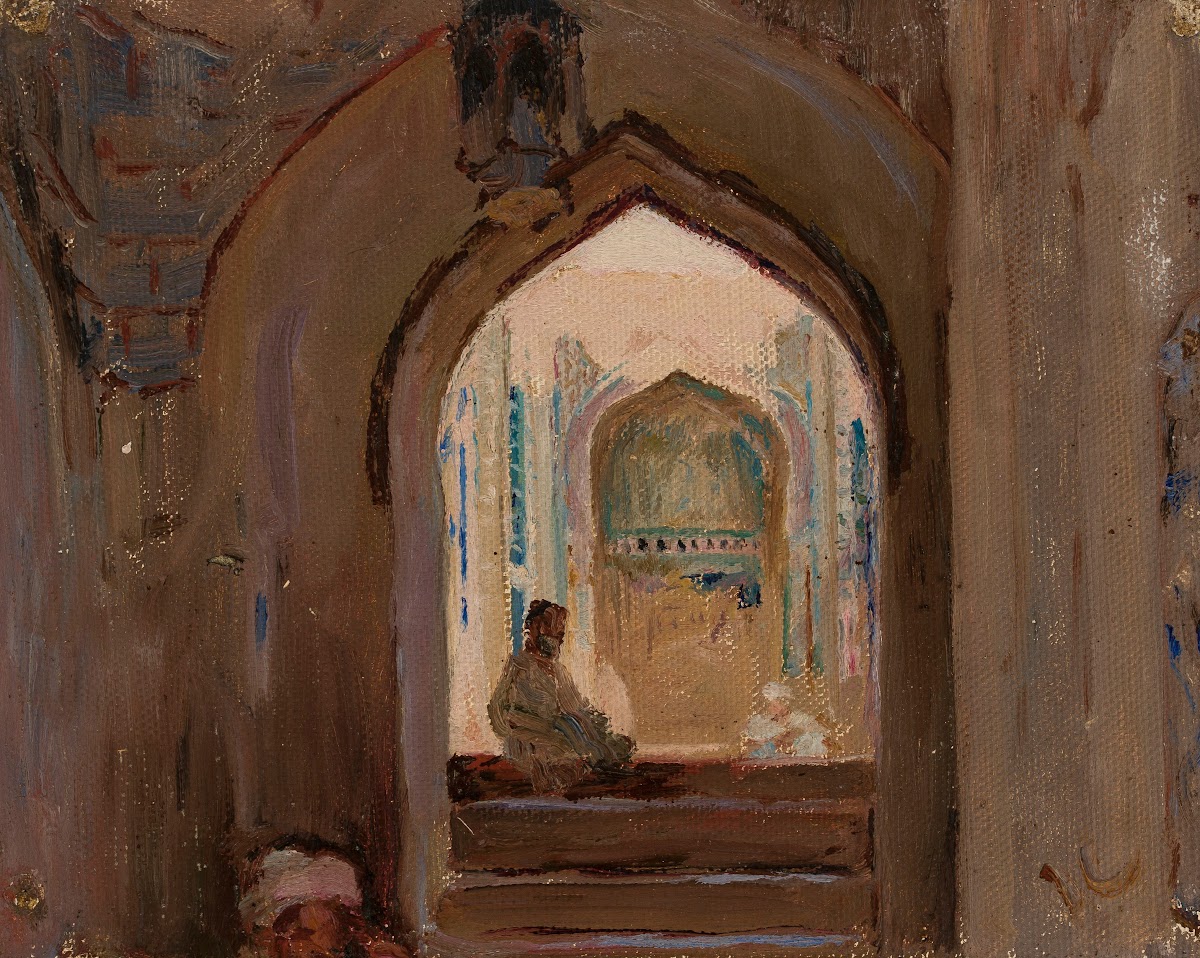 Samarkand From the journey to Turkestan 1912
