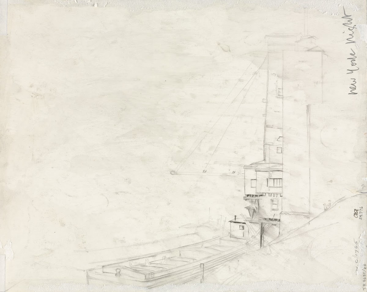 Study for New York Night c 192040