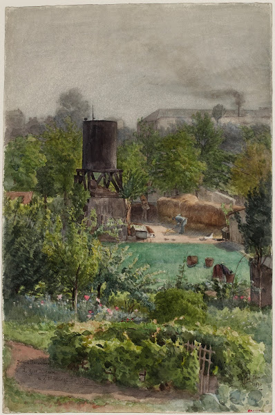 Jardins maraîchers au Grand Montrouge 1890