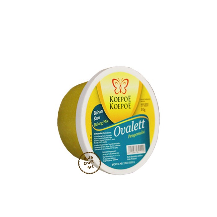 Alternative view of Koepoe Koepoe Ovalett Cake Baking Mix Emulsifier 30 gram / 1.05 oz