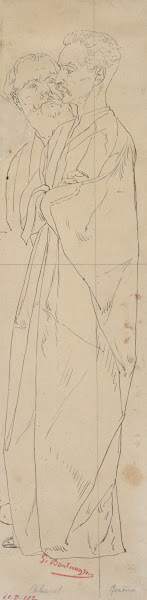 Portraits des peintres Cabanel et Gérôme 1801 1900