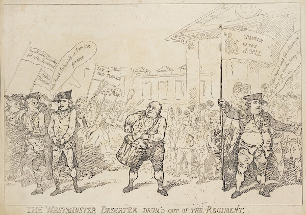 The Westminster deserter drumd out of the Regiment