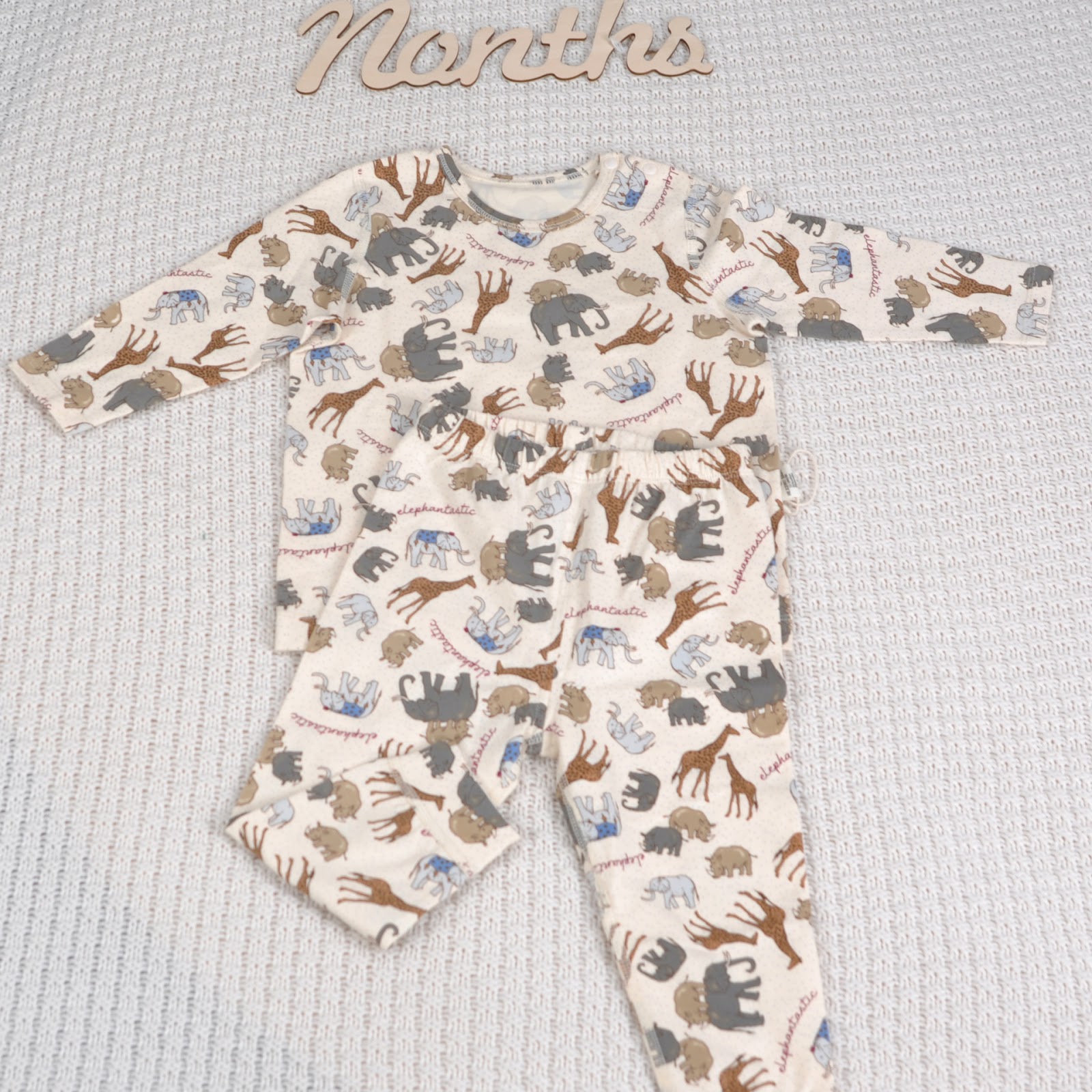 Nordic Style Baby Pajama Set