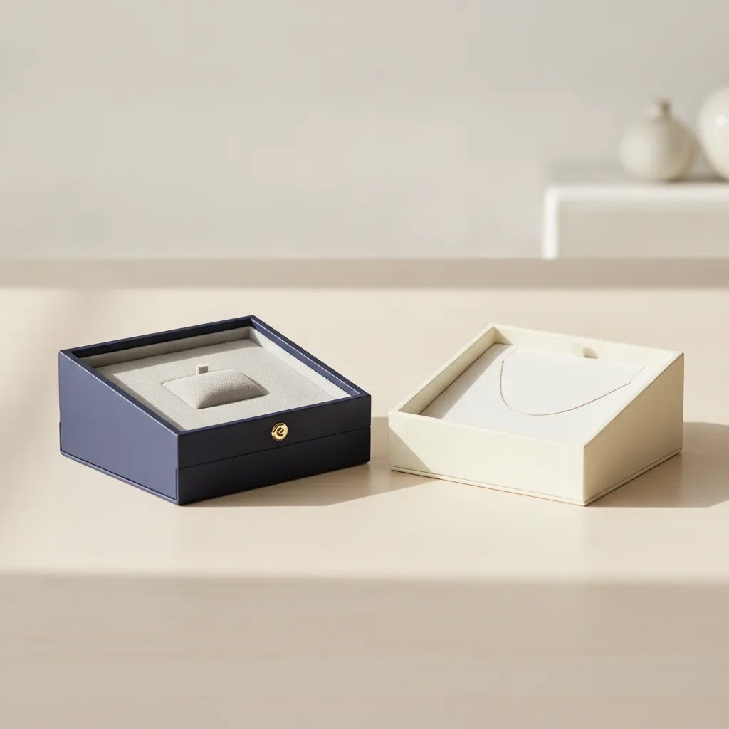 psychology packaging understanding box design influences buying decisions through comparison of premium custom jewelry box and basic jewelry packaging