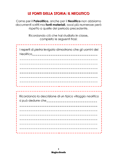 Anteprima della prima pagina: Le fonti della storia