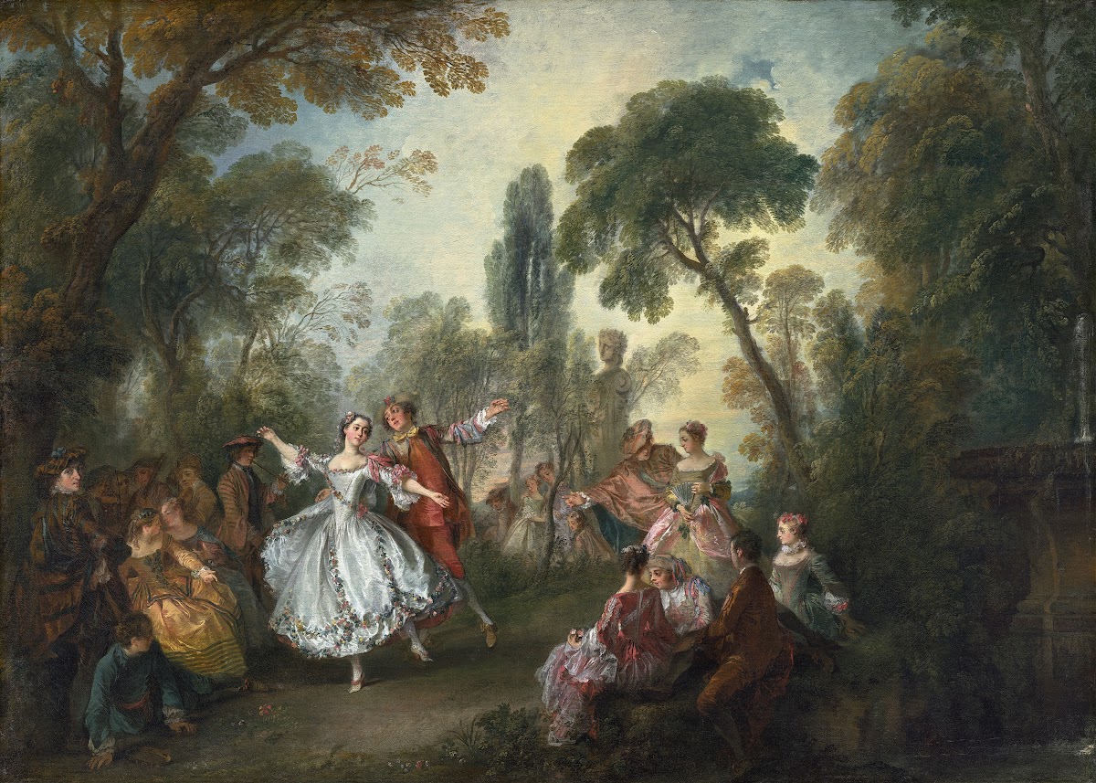 La Camargo Dancing c 1730