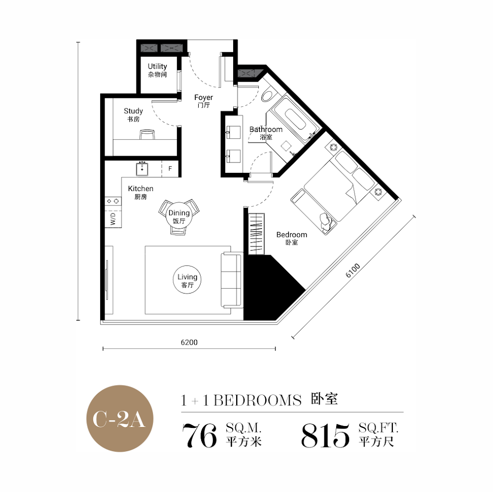 SO Kuala Lumpur Residences 户型图