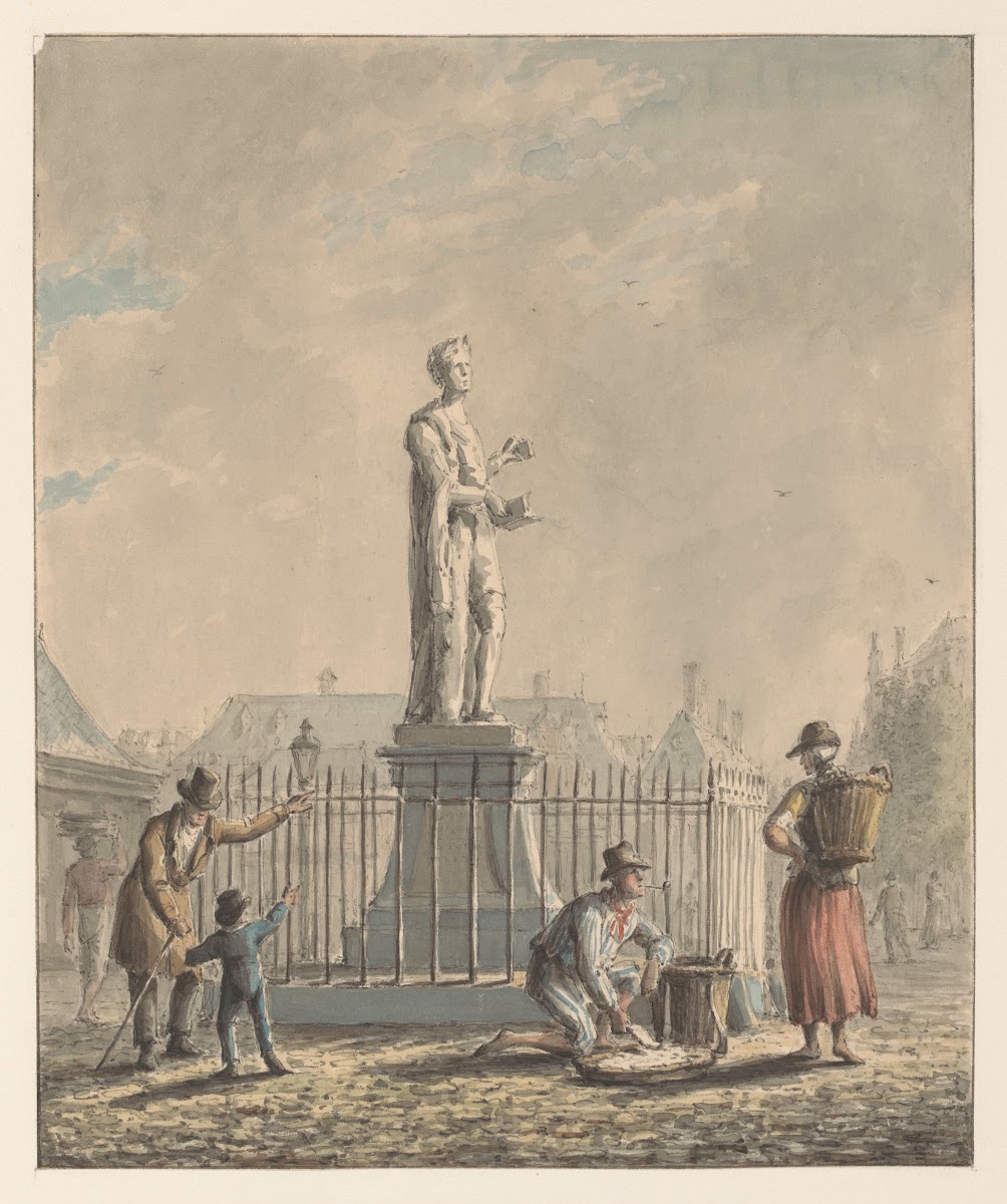 Standbeeld Van Laurens Jansz Coster Te Haarlem 1780   1836