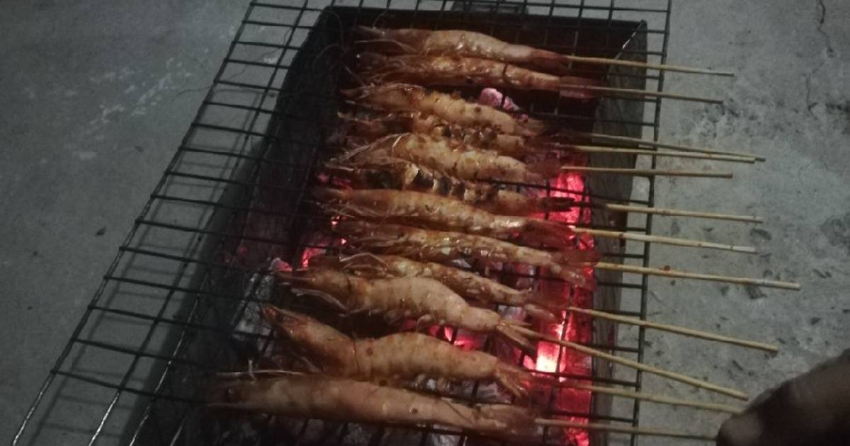 Tôm nướng sate