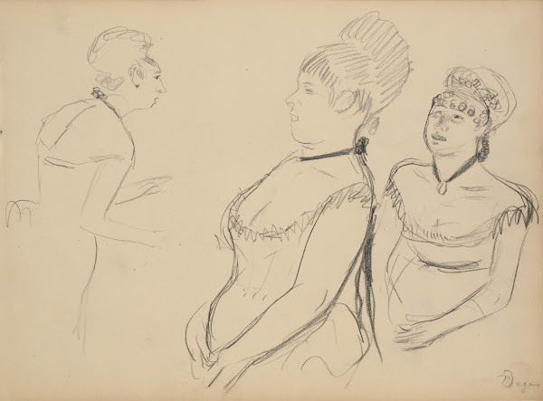 Three Sketches 1877