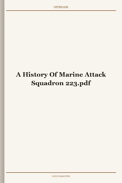 A History Of Marine Attack Squadron 223
