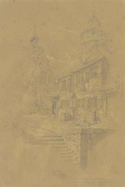 Vor der Burg in Nürnberg 1854