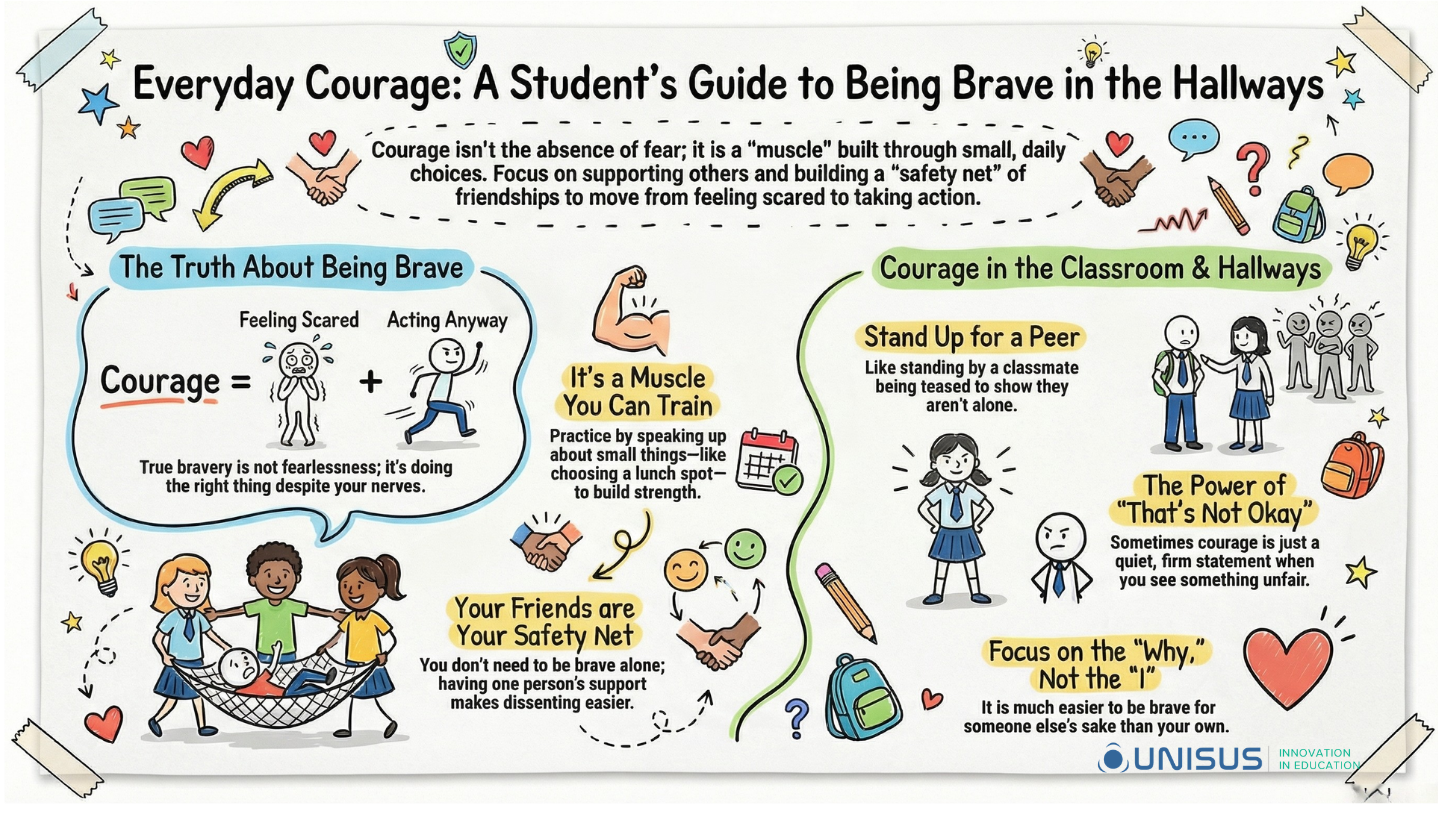 Courage infographic