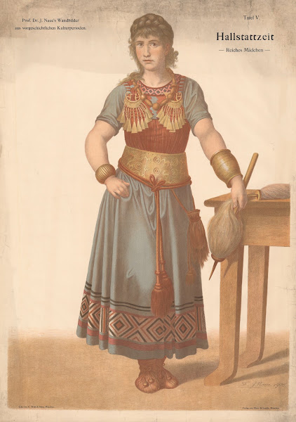 Hallstatt culture  Wealthy girl 1900