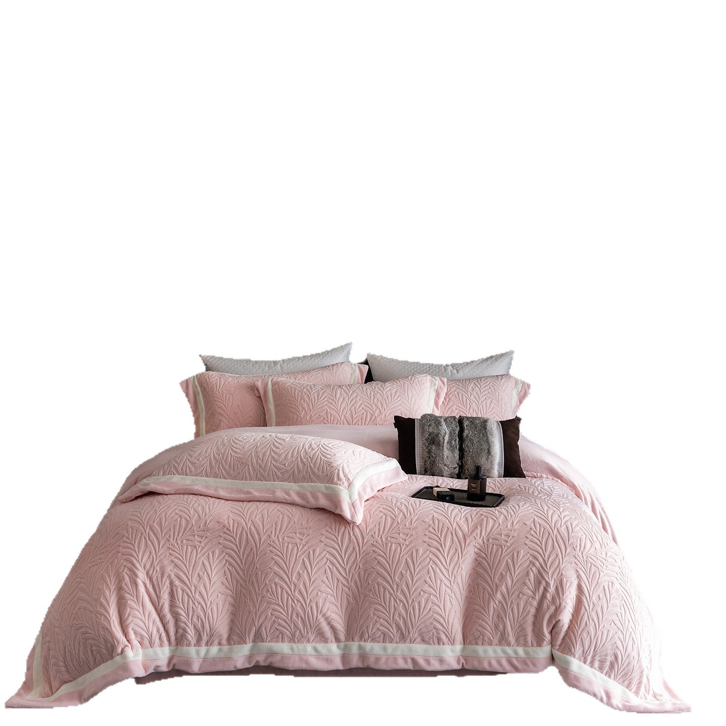 Milk Fiber Bedding Set, 4 pieces, luxurious