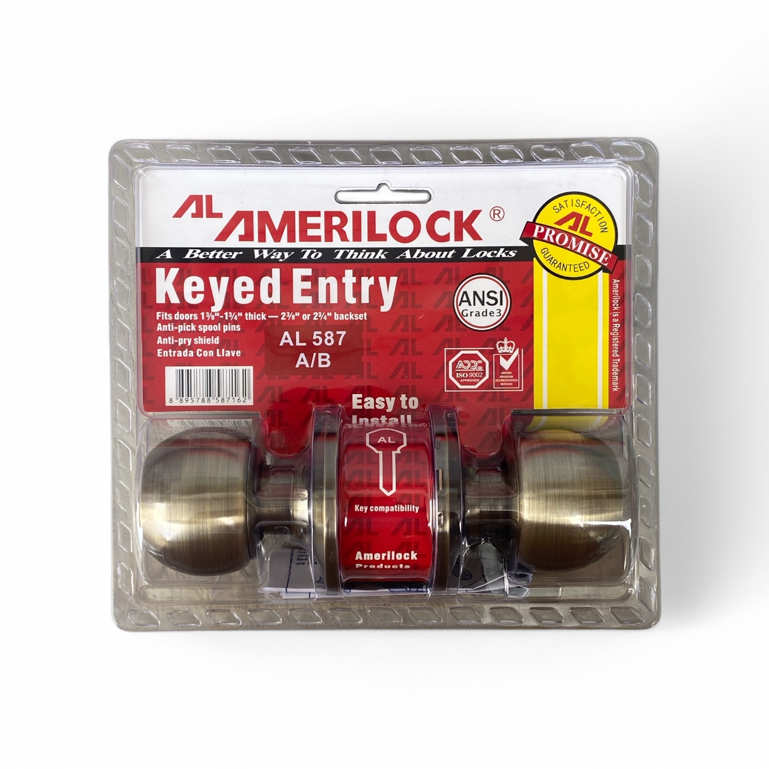 Amerilock Doorknob AL#587