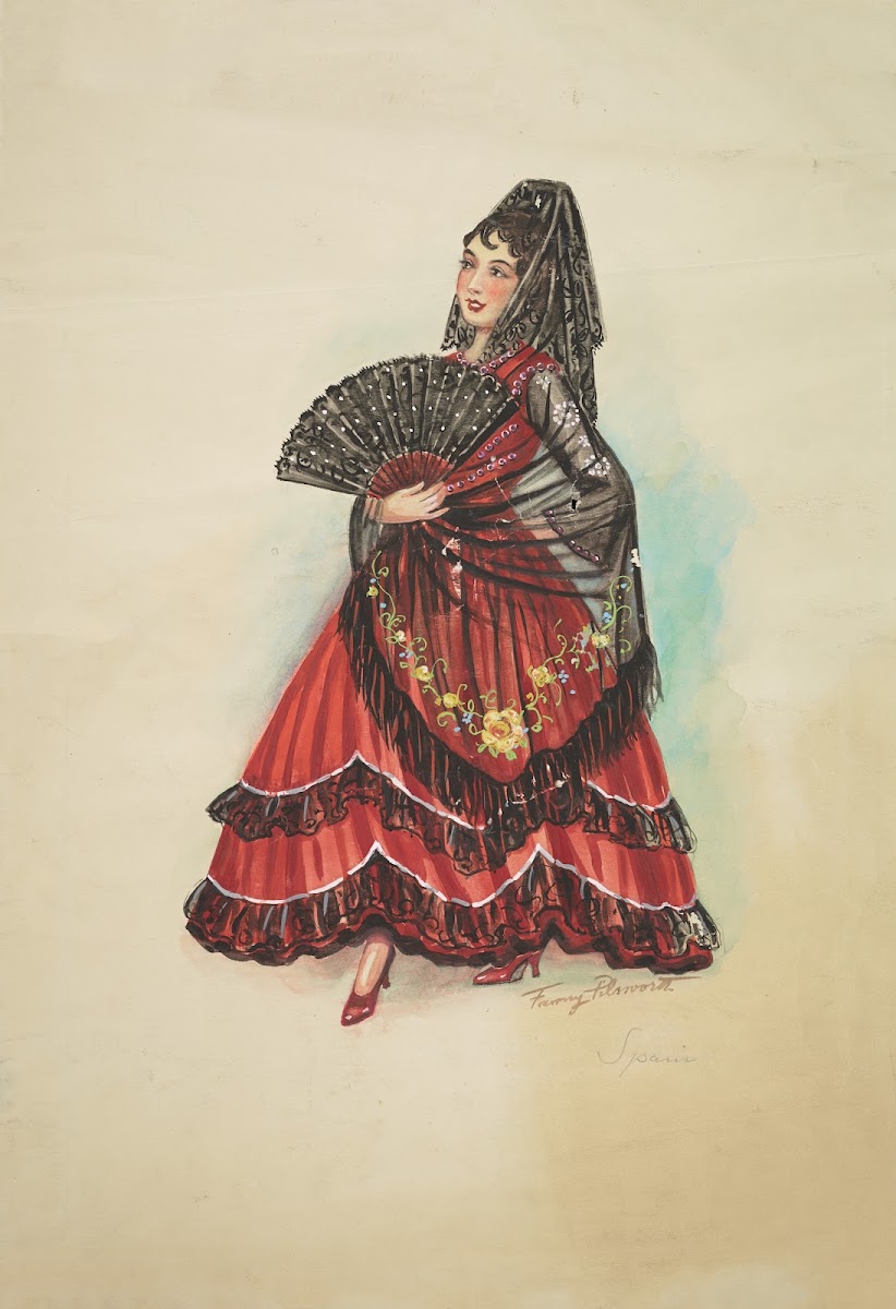 Spain Costume 1934 1943
