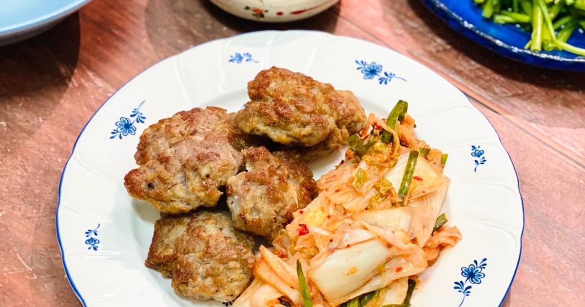 Thịt Xay Chiên