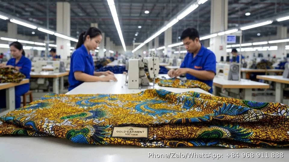 African print fabric - Gold Garment Vietnam