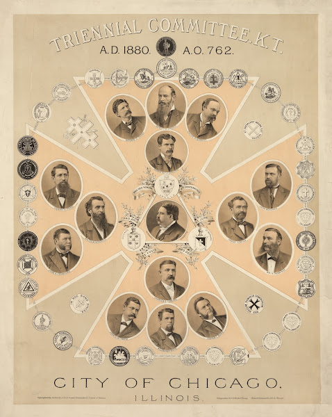 Triennial committee KT City of Chicago Illinois 1880