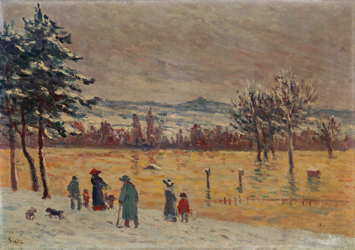 LInondation à Longchamp 1912