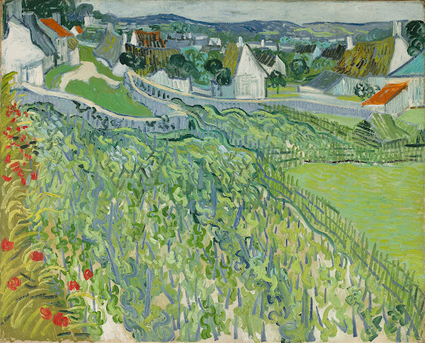 Vineyards at Auvers 1890