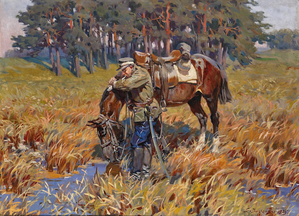 Resting near the Waterhole 1925