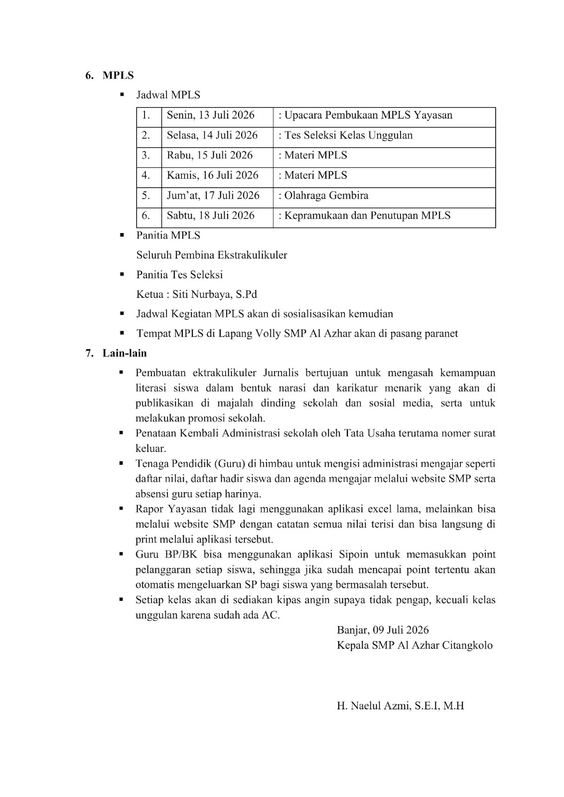 Dokumentasi Kegiatan
