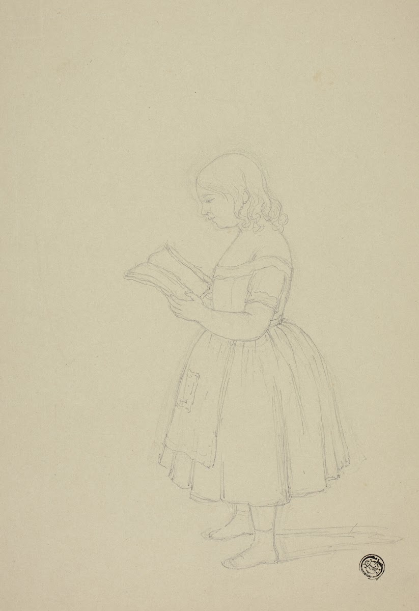 Young Girl Reading