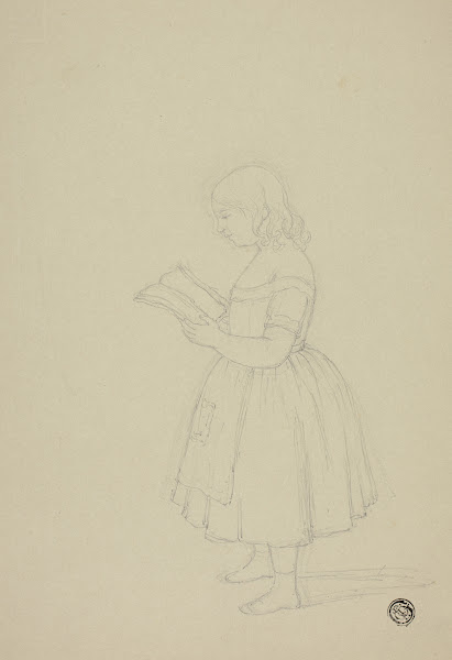 Young Girl Reading