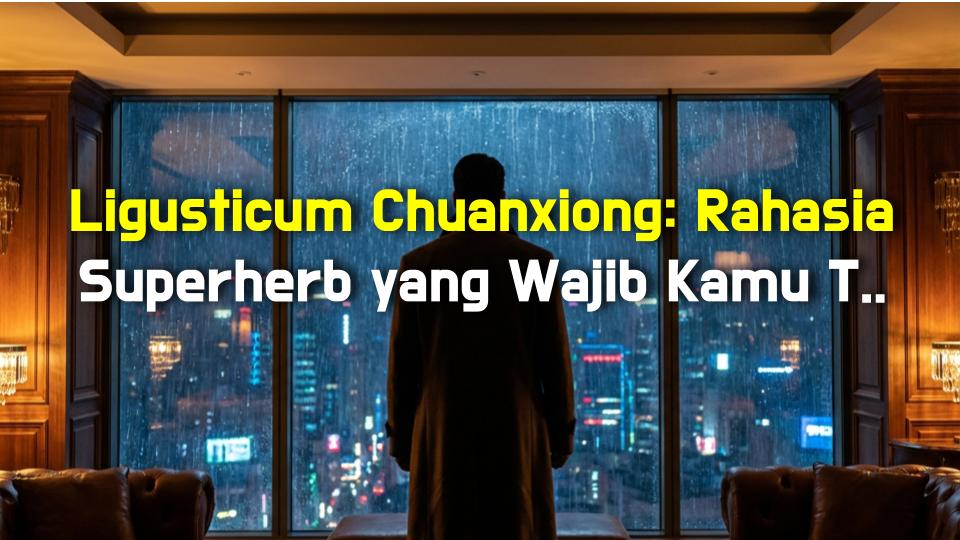 Ligusticum Chuanxiong: Rahasia Superherb yang Wajib Kamu Tau!